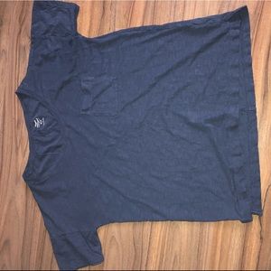 Navy Blue boyfriend tee